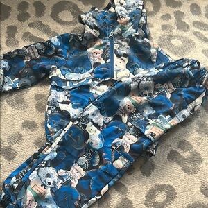 SHEIN Kids Matching Set - Blue and White